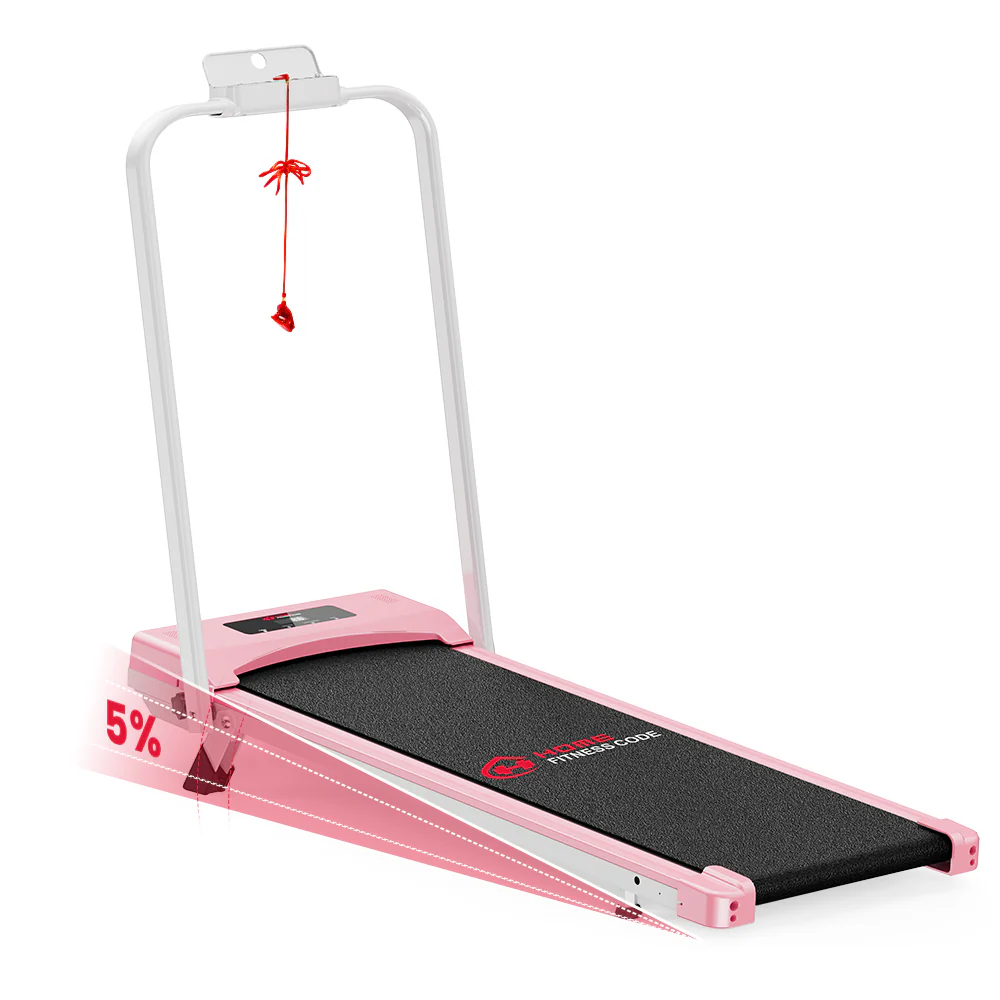 Folding Treadmill C1, Speed 1-10KM/H, 5% Manual Incline - Image 11