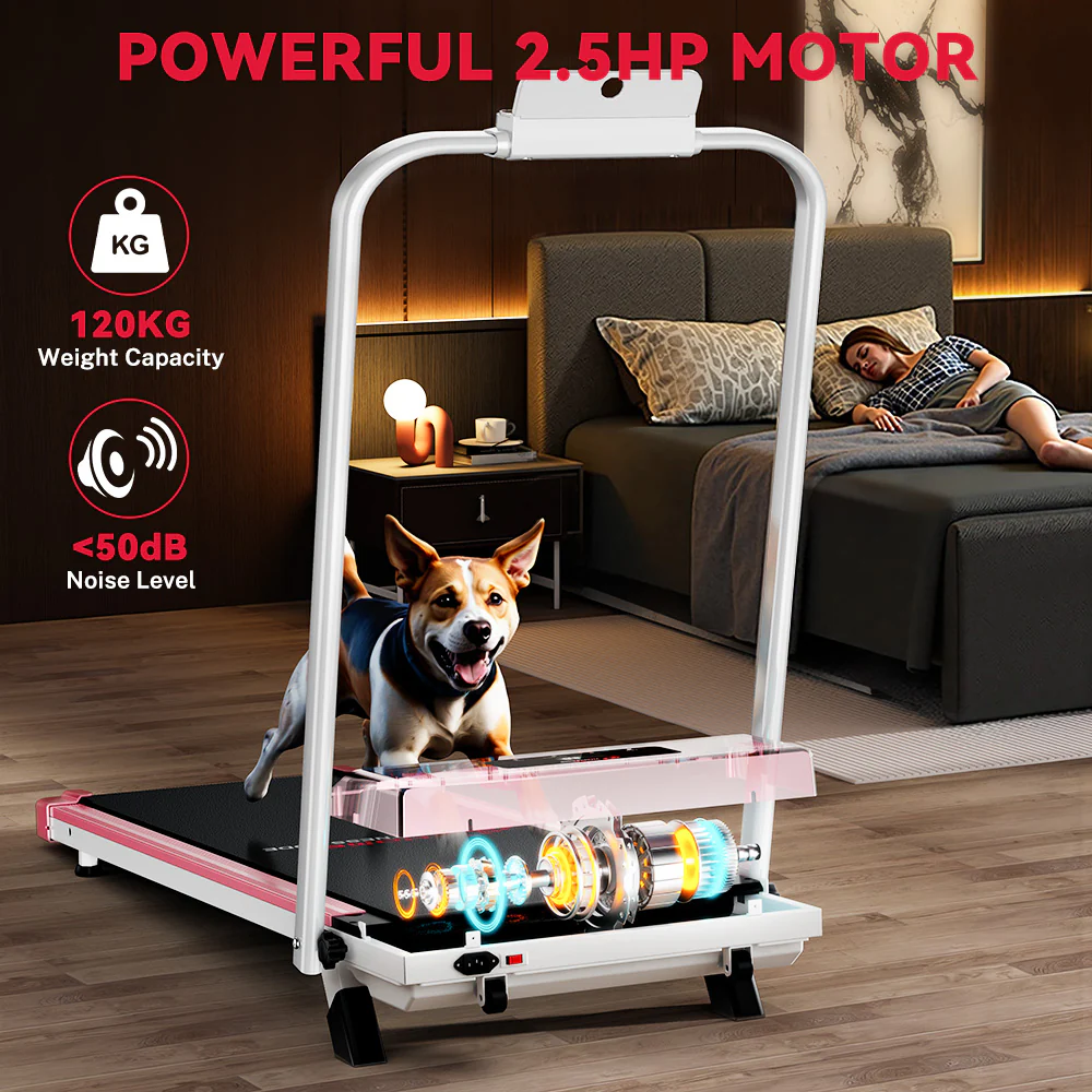 Folding Treadmill C1, Speed 1-10KM/H, 5% Manual Incline - Image 15