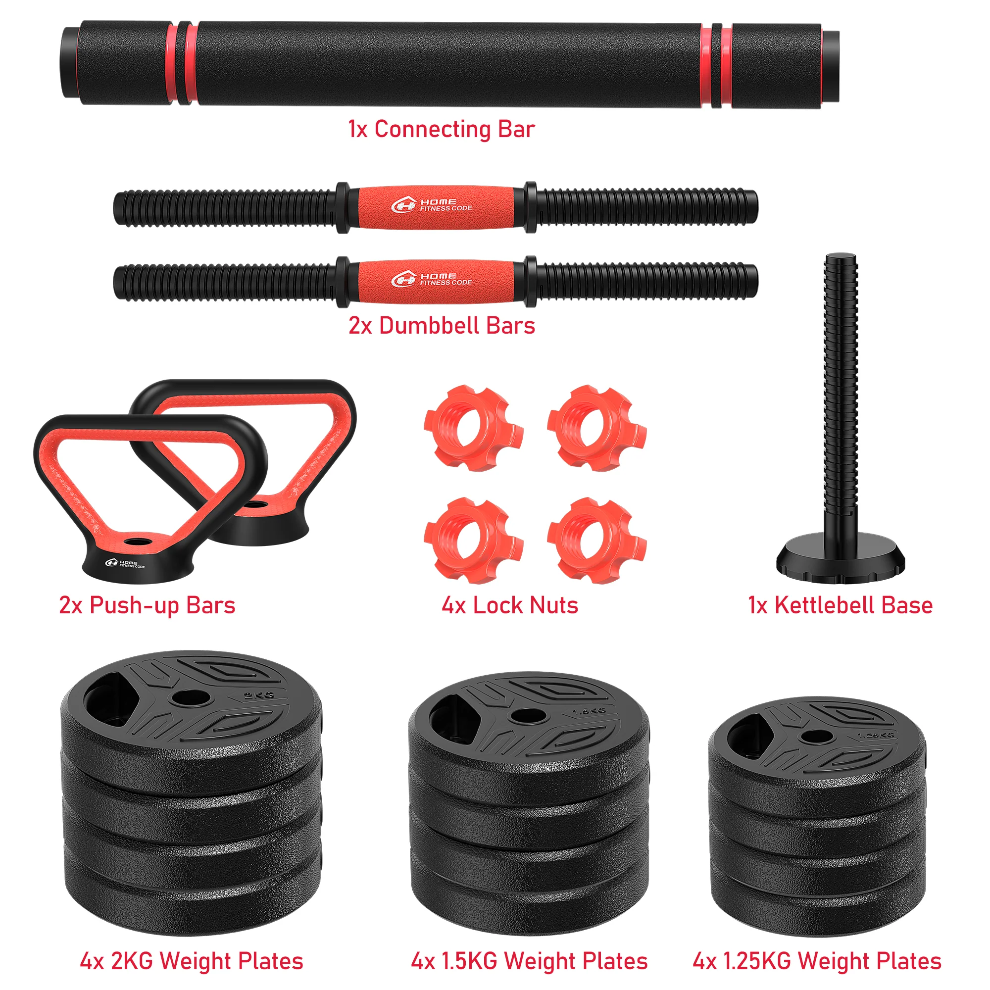 4-In-1 Multifunctional Dumbbell Set - Image 5