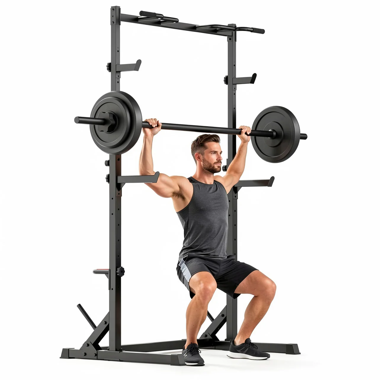 Squat Half-Rack with Pull Up Bar - Image 9