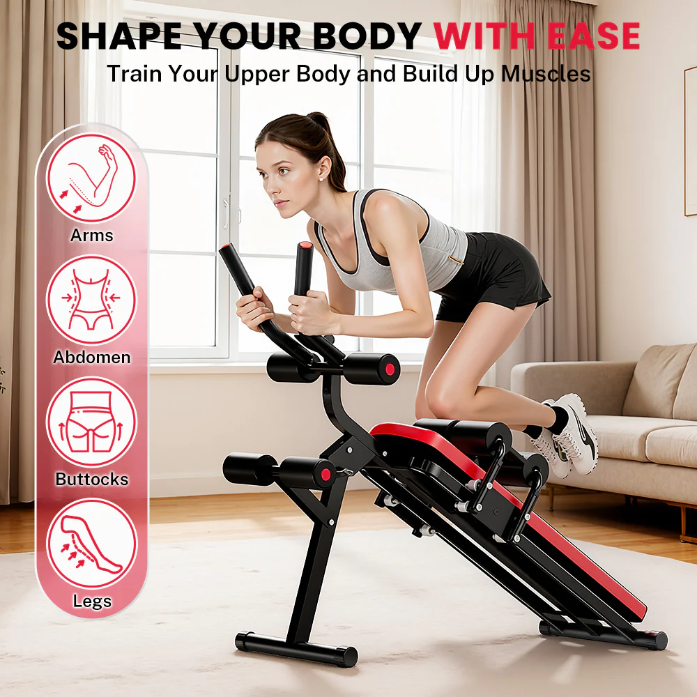 Sit-Ups Bench Foldable Ab Workout Machine - Image 3