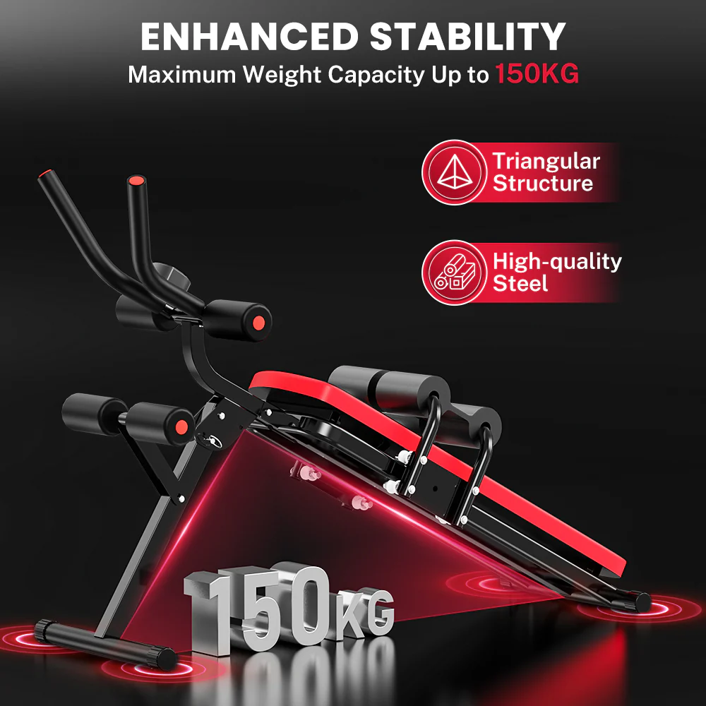 Sit-Ups Bench Foldable Ab Workout Machine - Image 4