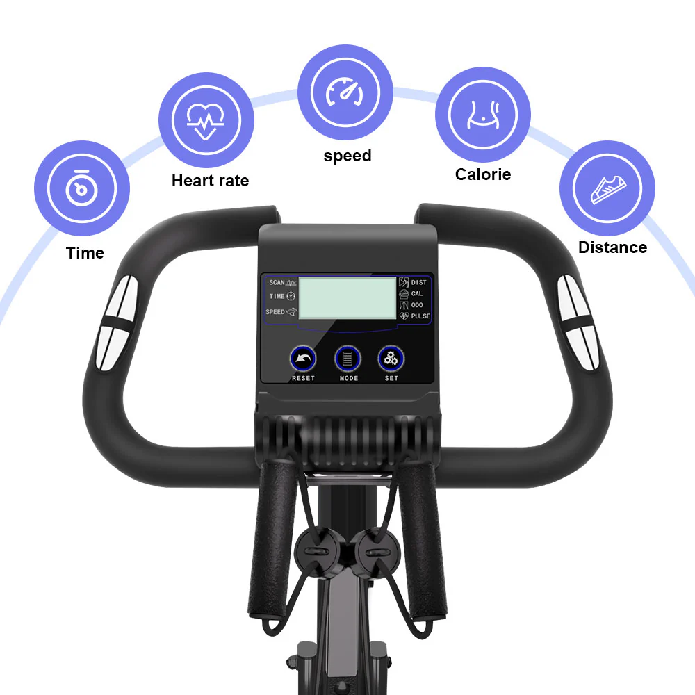 Foldable Exercise Bike, Magnetic Resistance - Image 3