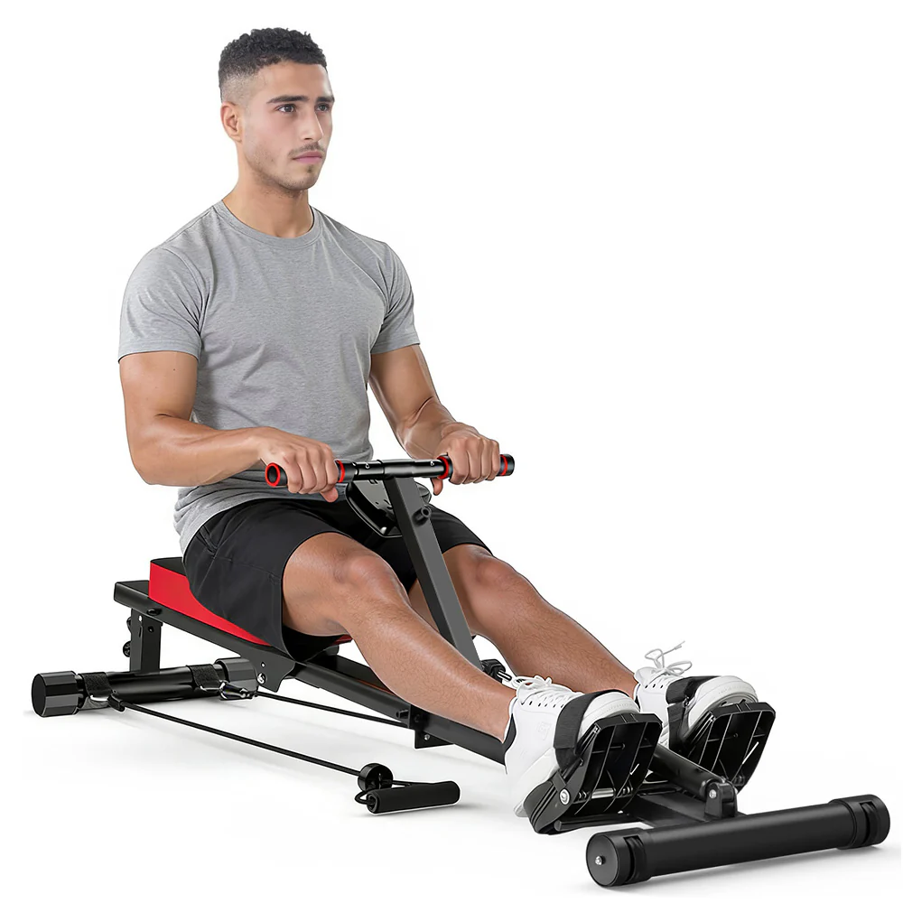 Hydraulic Rowing Machine, 12-Level Resistance - Image 2