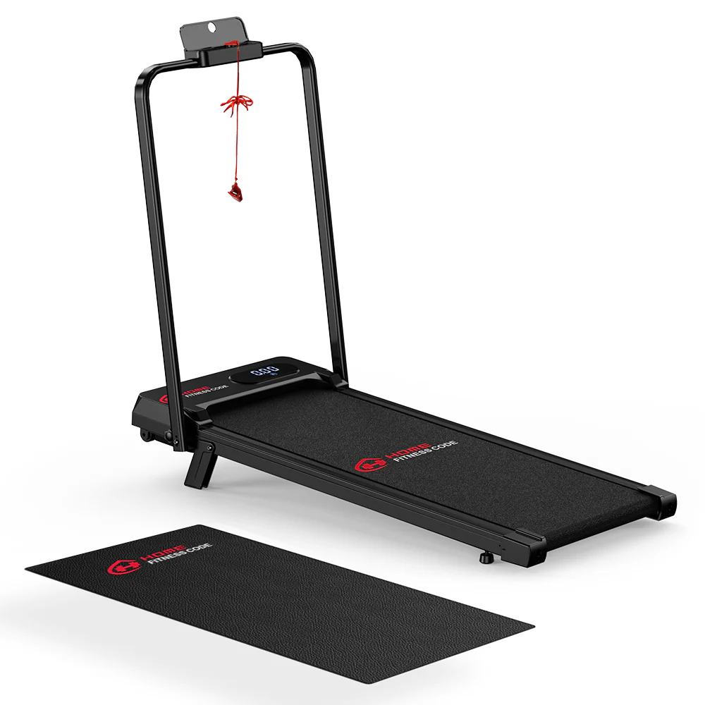 Folding Treadmill S1, Speed 1-6KM/H, 5% Manual Incline - Image 10