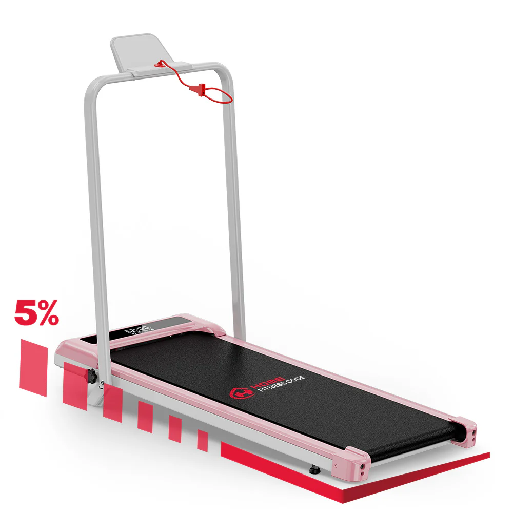 Folding Treadmill Z3 with Brushless Motor, Speed 1-6KM/H, 5% Manual Incline - Image 11