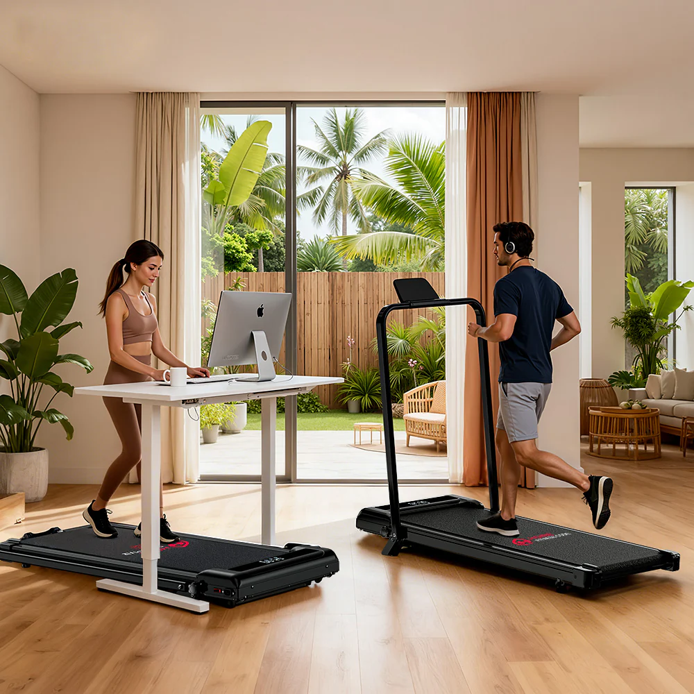 Folding Treadmill Z3 with Brushless Motor, Speed 1-6KM/H, 5% Manual Incline - Image 8